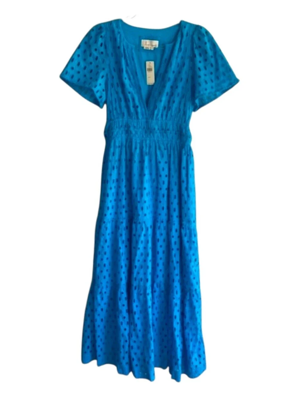 Anthropologie Somerset Eyelet Maxi Dress - Picture 2 of 11